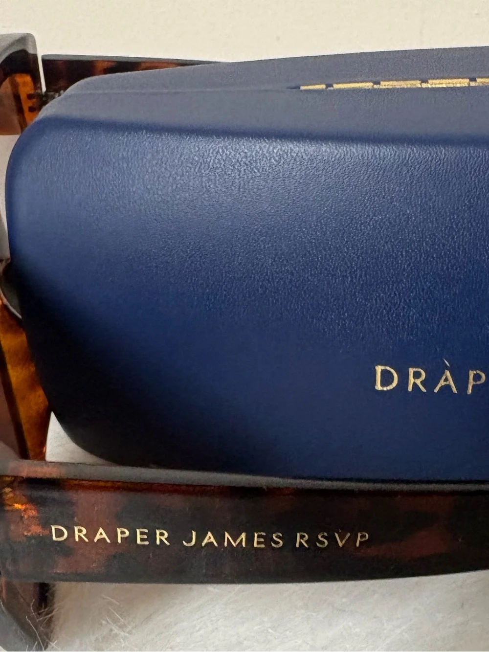{NEW} Draper James Tortoiseshell Square Sunglasses with Brown Lenses